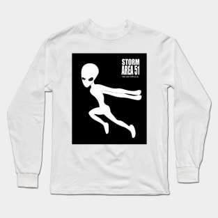 Storm Area 51 They Can't Stop Us All  let's see them T-Shirt Long Sleeve T-Shirt